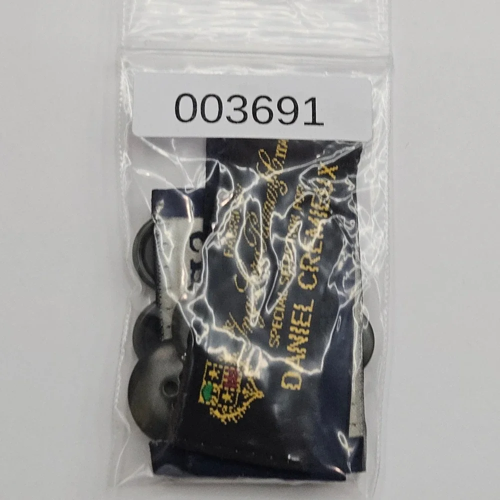 Daniel Cremieux Gray Swirl Replacement Buttons Set of 12 Loro Piana Fabric‎ Tags